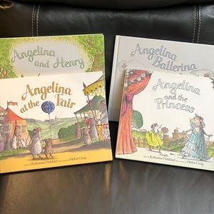 ANGELINA Series of Books (includes 4 books in the price)